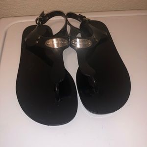 Black Michael Kors Sandals